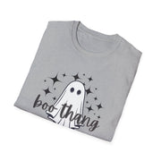 Boo Thang Ghost and Stars  Spooky Season, Halloween Graphic T-Shirt