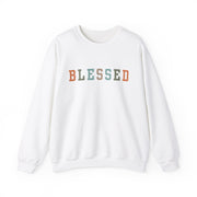 Fun Fall Colors Blessed Women's Graphic Sweatshirt