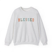 Fun Fall Colors Blessed Women's Graphic Sweatshirt