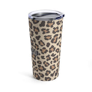 Boo Thang, Ghost, Halloween Leopard Print, Insulated Tumbler, Custom 20oz Cup