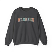 Fun Fall Colors Blessed Women's Graphic Sweatshirt