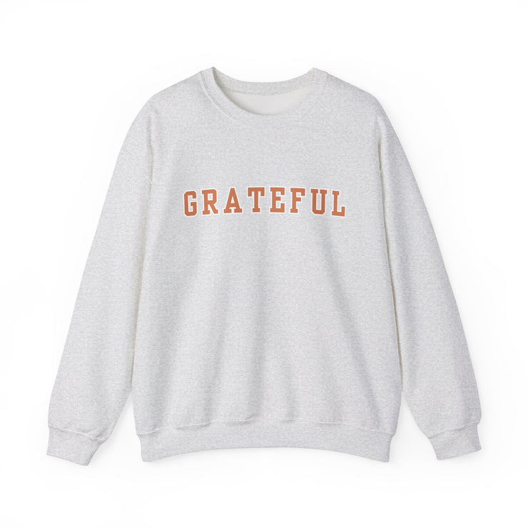 Dusty Orange Grateful Women's Graphic Sweatshirt