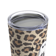 Boo Thang, Ghost, Halloween Leopard Print, Insulated Tumbler, Custom 20oz Cup