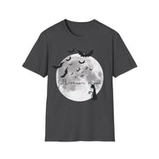 Full Moon Mood Spooky Season Halloween Graphic T-Shirt