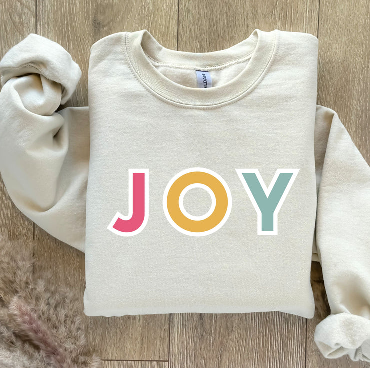 Joy Women's Christmas Graphic Sweatshirt