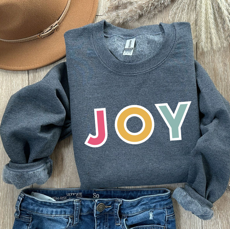 Joy Women's Christmas Graphic Sweatshirt