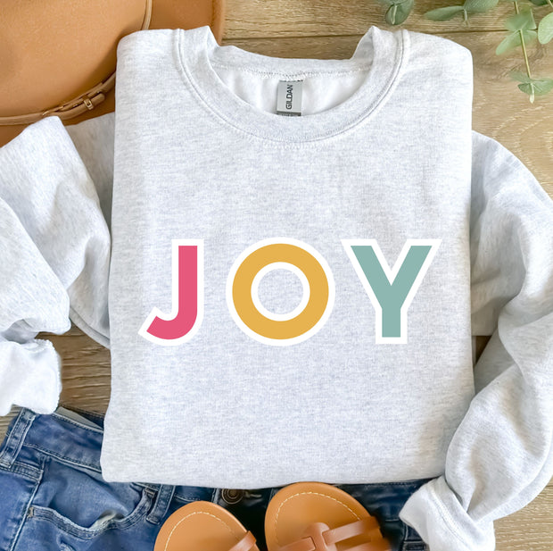 Joy Women's Christmas Graphic Sweatshirt